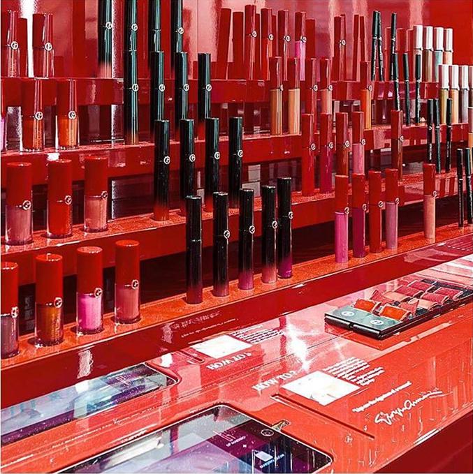 阿玛尼染唇液005试色,阿玛尼新出了个唇泥色号