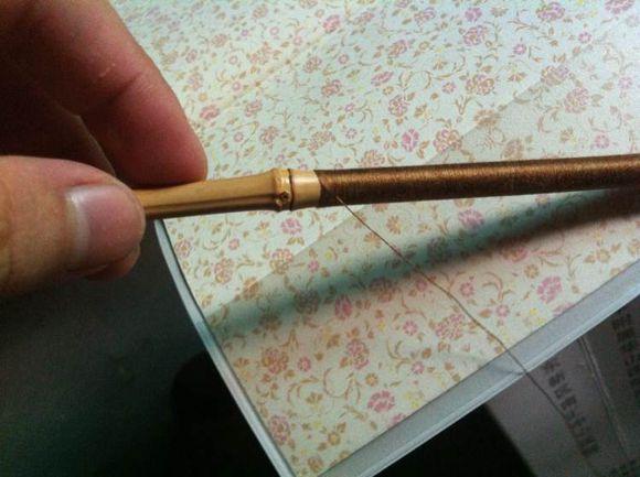 自己用竹子手工打造钓鱼竿，附上完整设计图和流程图