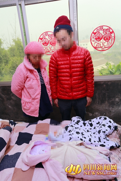 四川夫妇生了两个混血宝宝,产下龙凤胎的夫妻