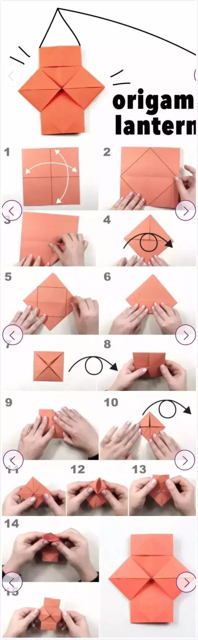 儿童折纸简单手工10000种,长正方形纸做手工折纸简单教程