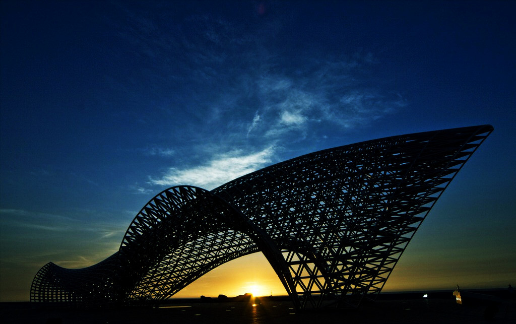 浦东南汇滴水湖游玩,上海滴水湖海边游玩