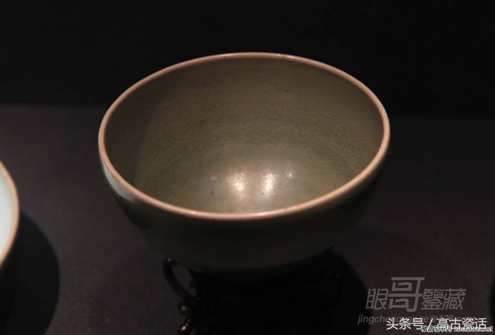 高古瓷钧窑,钧窑盖碗紫色价格