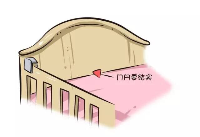 婴儿床安全吗,爸爸妈妈看婴儿