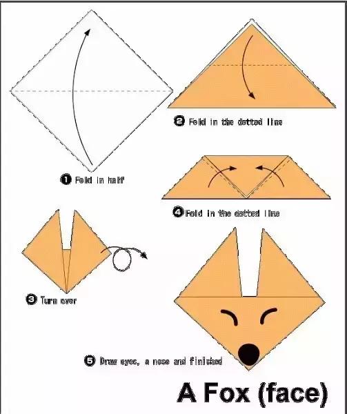 儿童折纸简单手工10000种,长正方形纸做手工折纸简单教程