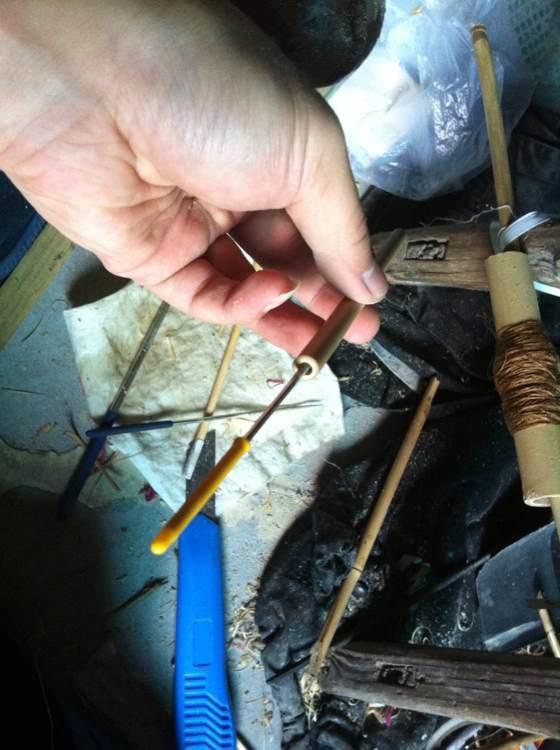 自己用竹子手工打造钓鱼竿，附上完整设计图和流程图