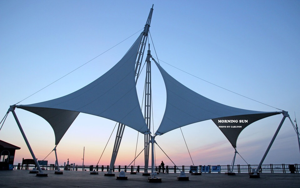 浦东南汇滴水湖游玩,上海滴水湖海边游玩