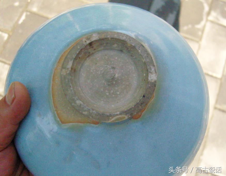 高古瓷钧窑,钧窑盖碗紫色价格