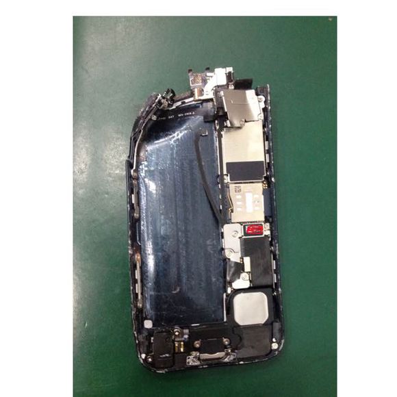 iphone5掉漆怎样补救,iphone5摔了一下黑屏怎么修