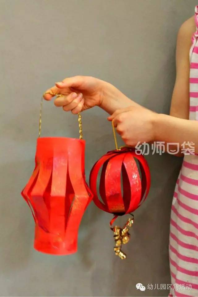 幼儿园新年灯笼布置场景,幼儿园环境布置创意挂饰