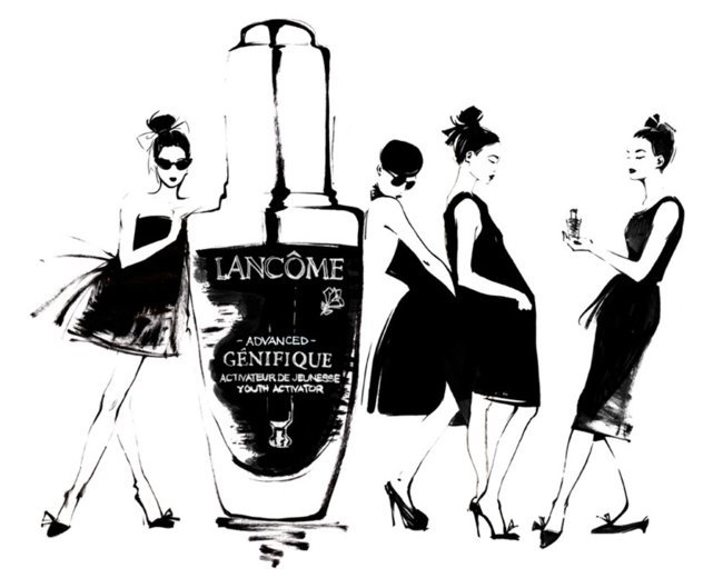 伊迪说：兰蔻这朵玫瑰很法国