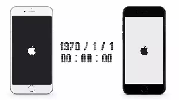 当把iPhone设为1970年1月1日，会有一道白光！