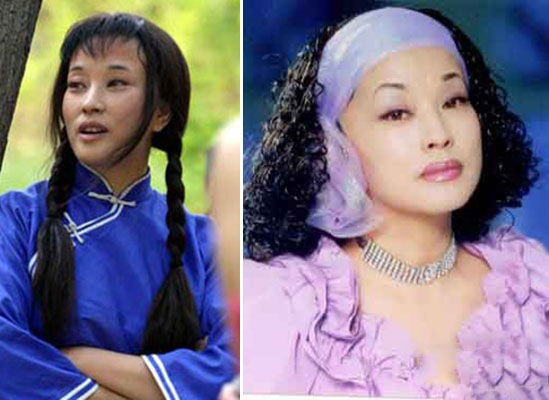 刘晓庆整容前后对比照吓人驻颜有术是骗人的！