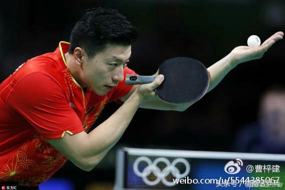 张继科的球拍vs马龙的球拍,马龙张继科许昕挑战乒乓球拍