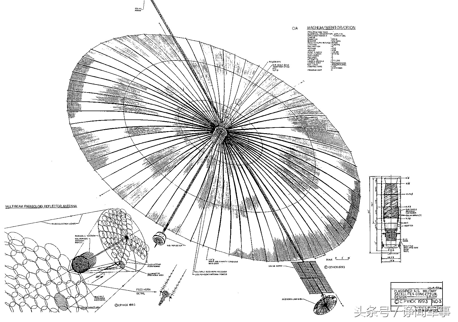 美国最强间谍卫星,美国空间专用探测卫星