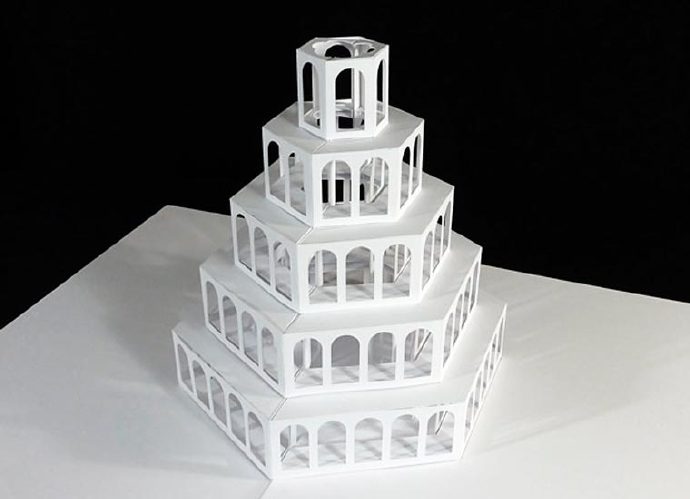 纸艺立体作品,完美世界绘画版