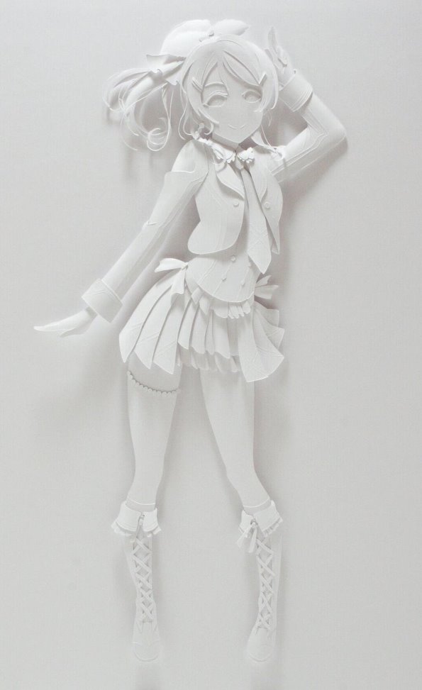 纸艺立体作品,完美世界绘画版