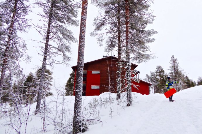 雪地桑拿和裸奔，北极光啊我等到花儿也谢了