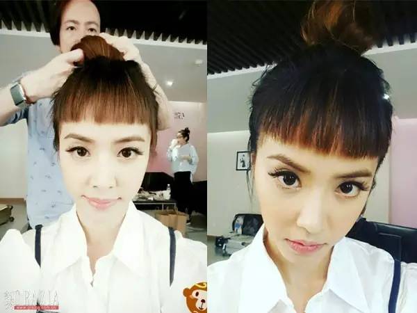 刘海剪坏了怎么扎好看,你的刘海剪坏了如何拯救