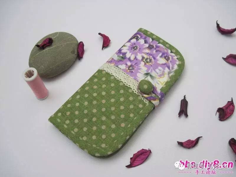 「百合幽兰」一款今年最流行草木绿色超多卡位的钱包教程，你来不来学？