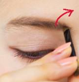 野生眉假皮眉形画法,野生眉的化妆教程