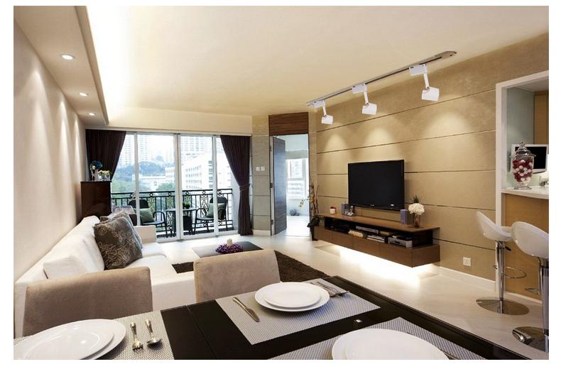 不吊顶还能装射灯吗,家里不吊顶可以装射灯吗