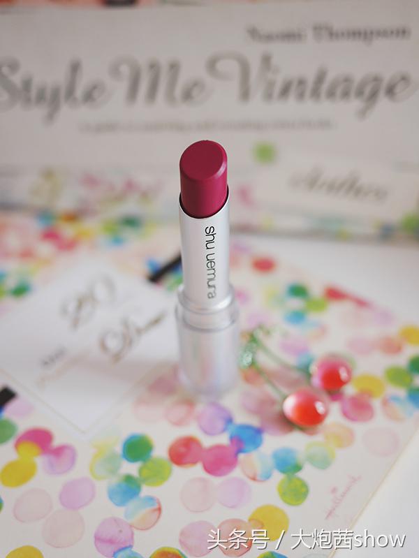 植村秀焦糖玫瑰色口红,植村秀枣泥暗玫瑰色