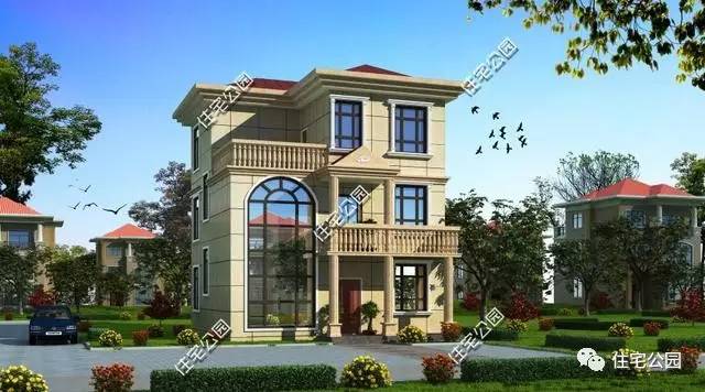 40套最适合农村现代别墅110平方,轻钢别墅三层半农村100平方多少钱