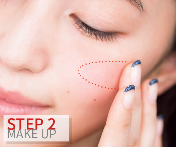 腮红自然显气色打法,好心情从化妆开始