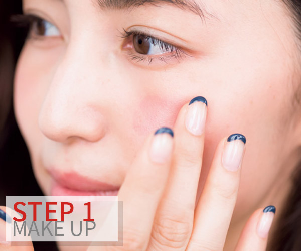 腮红自然显气色打法,好心情从化妆开始