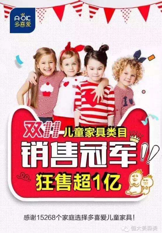 喜梦宝、多爱好、松堡王国、酷漫居等儿童家具品牌2016大PK