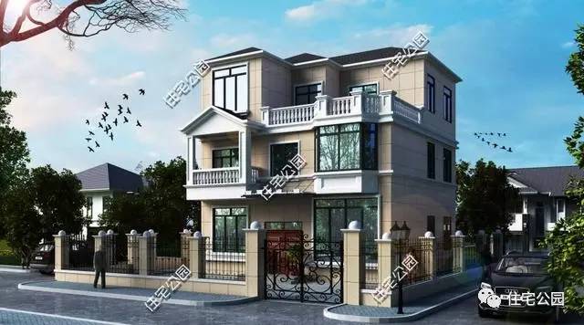 40套最适合农村现代别墅110平方,轻钢别墅三层半农村100平方多少钱