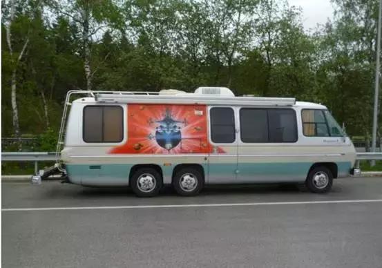 国外复古GMC老爷车房车改装,gmc美式大房车