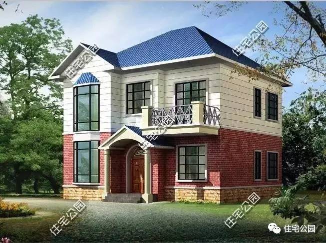 40套最适合农村现代别墅110平方,轻钢别墅三层半农村100平方多少钱