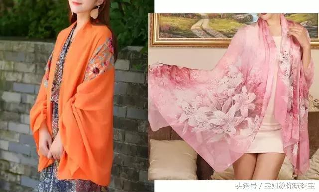 丝巾是温柔到骨子里的,丝巾女人必备