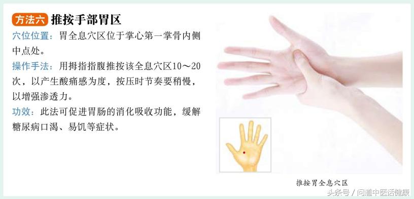 中医养生糖尿病按摩哪些穴位,糖尿病中医推拿手法