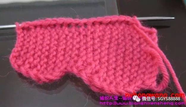 编织童鞋一岁以内的编织教程,儿童棒针编织花样及图解