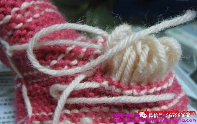 编织童鞋一岁以内的编织教程,儿童棒针编织花样及图解