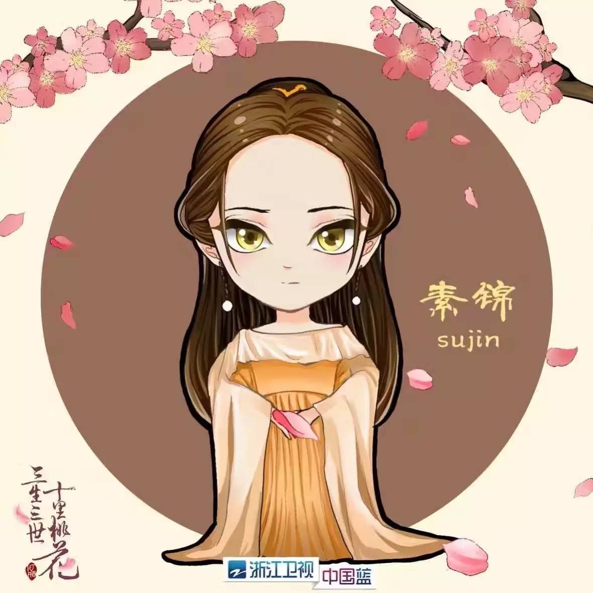 三生三世系列头像,三生三世q版人物