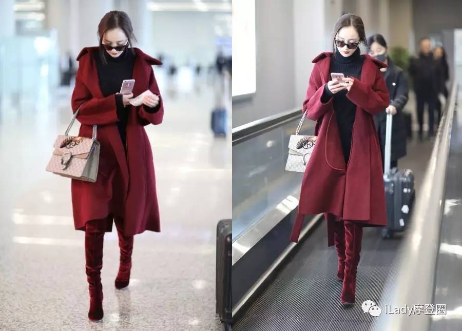 女明星机场look,盘点当红女明星们的机场照片