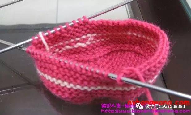 编织童鞋一岁以内的编织教程,儿童棒针编织花样及图解