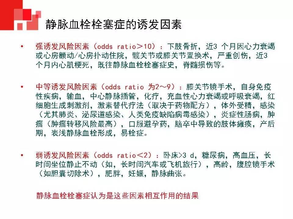 解读︱静脉血栓栓塞症预防和治疗指南