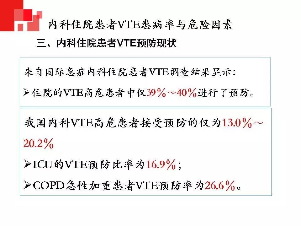 解读︱静脉血栓栓塞症预防和治疗指南