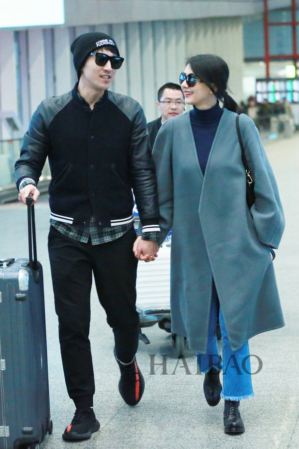 高甜！高圆圆、刘诗诗分别携老公过年双双把家还！海报时尚网华语明星街拍合辑,1月23日~2月2日！