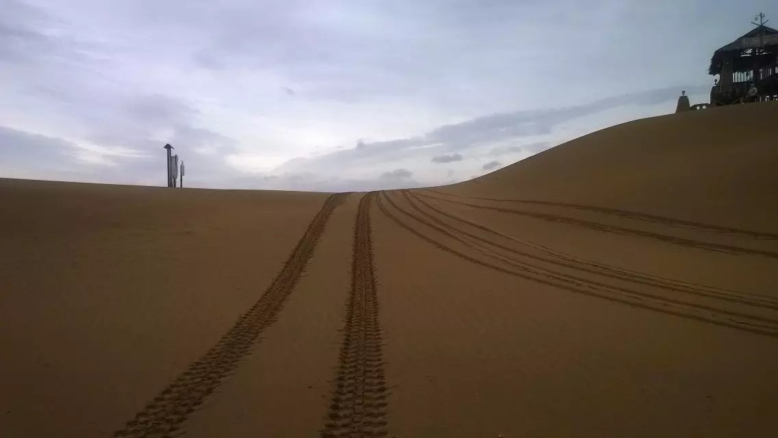 王维大漠孤烟直沙坡头,沙坡头大漠孤烟直在哪里看