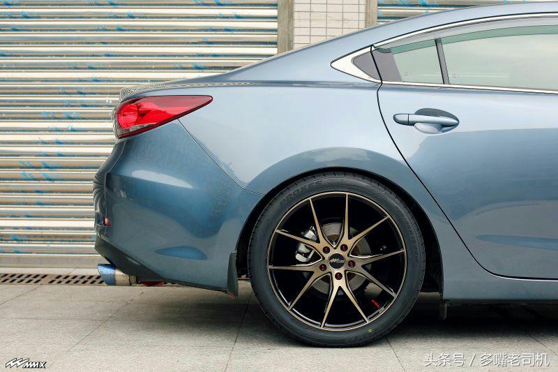 2021马自达阿特兹2.5改装轮毂,mmx轮毂m1609黑色