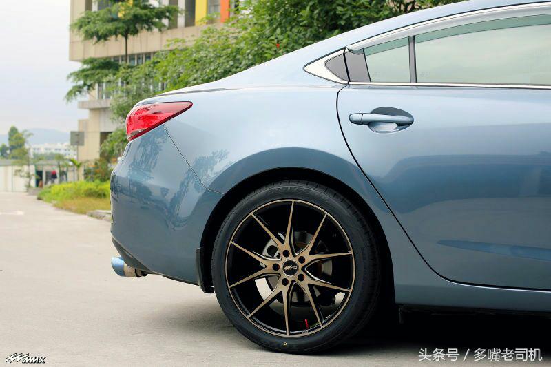 2021马自达阿特兹2.5改装轮毂,mmx轮毂m1609黑色