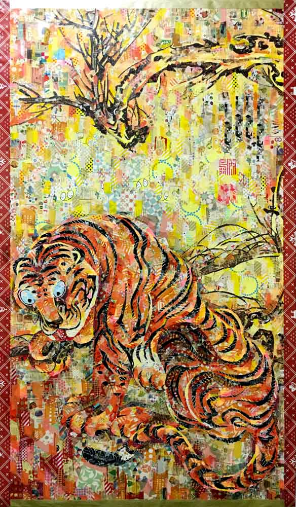 胶带艺术感,名画手帐胶带