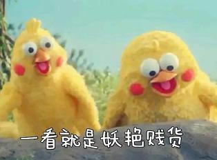 最近霸屏的小黄鸡表情包,最近很火的沙雕小黄鸡表情包