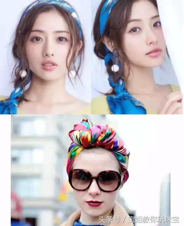 丝巾是温柔到骨子里的,丝巾女人必备