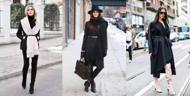 同款裙子腰带显瘦技巧,上衣系腰带款显瘦内搭